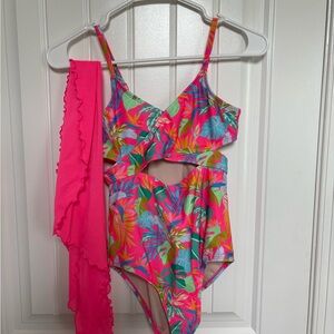 Art Class Vibrant Multicolor Swimsuit